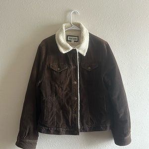 MARVIN RICHARDS SHERPA LINED FLIGHT JACKET